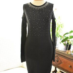 bebe knit dress size large Stretchy